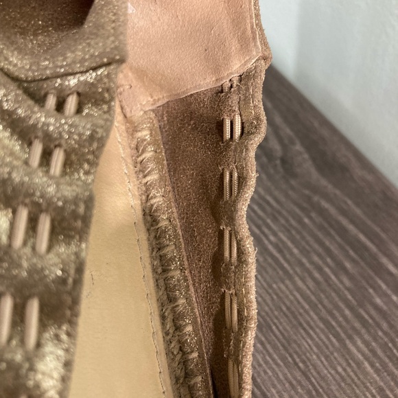 Jimmy choo Flats Eapadrille Golden hour suede - Picture 4 of 13